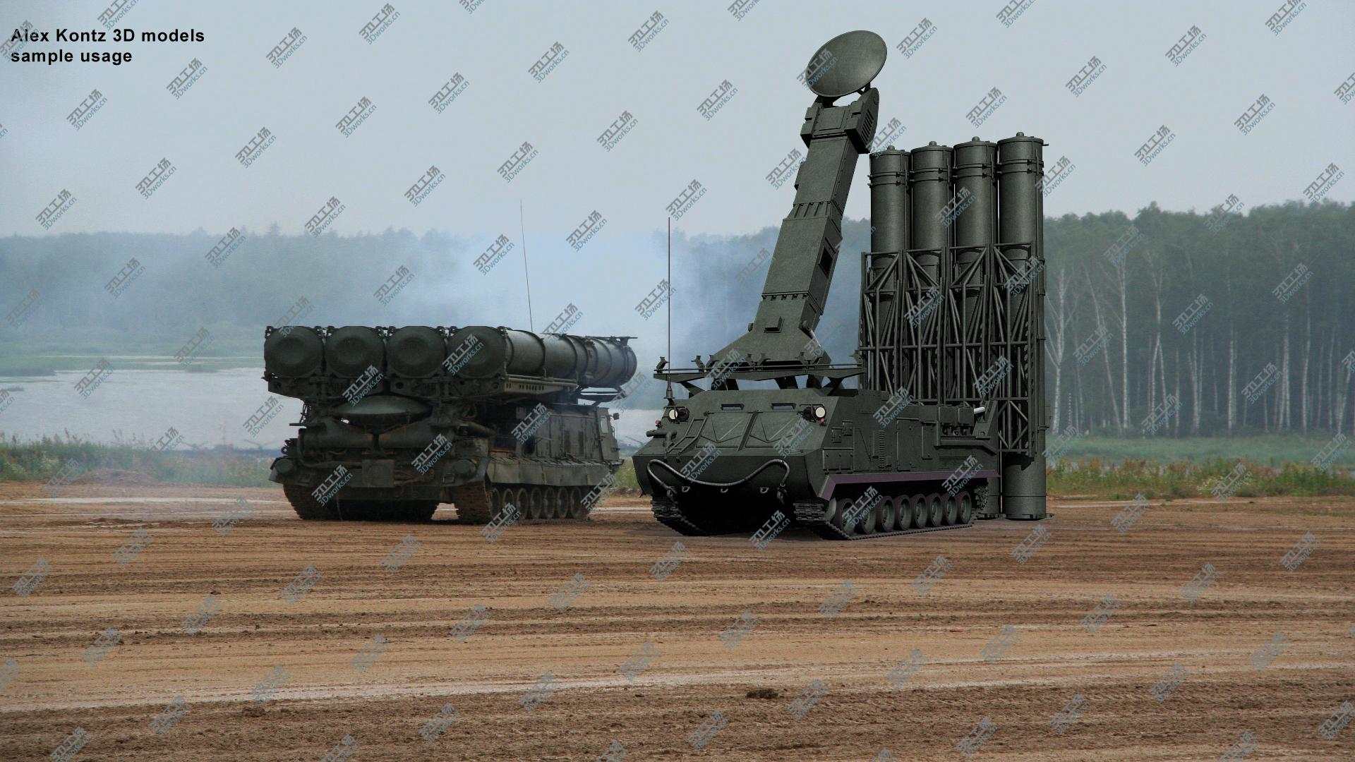 images/goods_img/2021040165/SA-17 Buk-M3 battalion 3D model/2.jpg